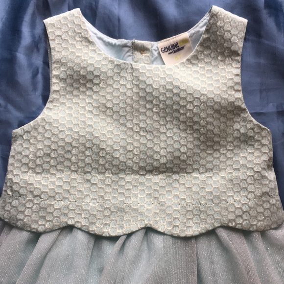 🛍️ SOLD Genuine Kids by Oshkosh mint sleeveless dress 5T - Picture 7 of 7